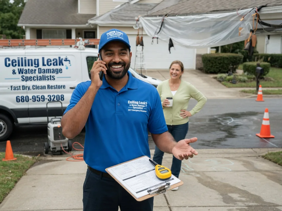 Ceiling Leak Cleanup Branchville, NJ FAQs